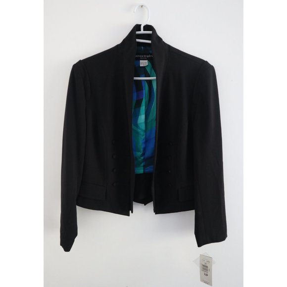 Bianca Nygard Crop Open Front Blazer - Picture 2 of 12